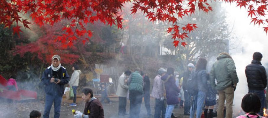 2016年12月町内会だより　第2地区焼き芋会