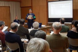 2016年12月町内会だより　防犯防災部　防犯勉強会を開催しました