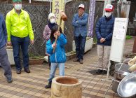 2017年2月町内会だより　餅つき体験会が開催されました