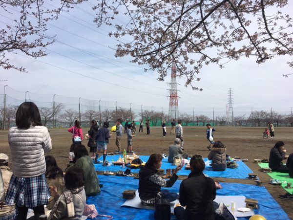 2017年4月号町内会だより　第8地区　お花見交流会