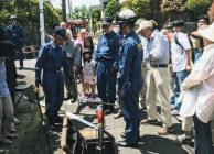 玉川学園町内会　玉林台支部では今年もスタンドパイプ訓練を行いました